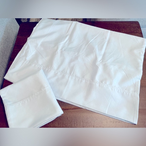 Set of 2 NWOT Microfiber Pillow Cases Queen Size – Ice Blue - Picture 1 of 5